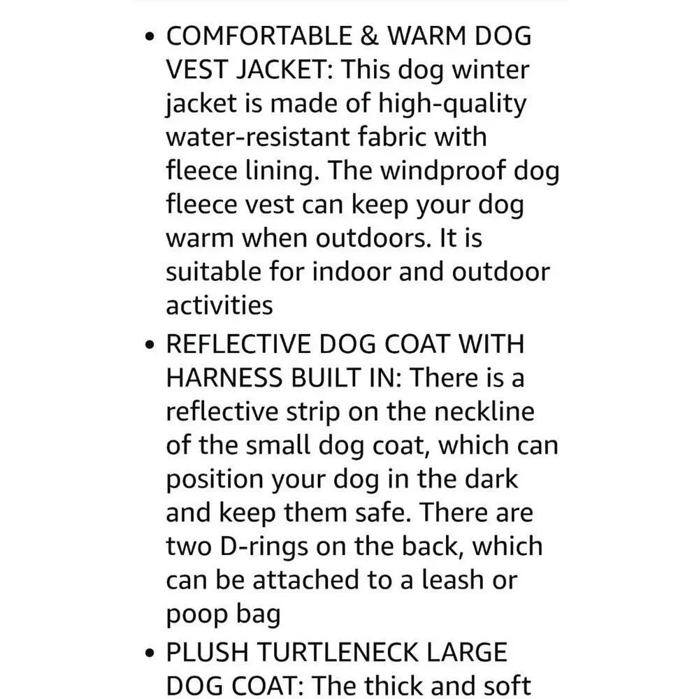 NWOT! Lelepet Warm Dog Winter Coat Cold Weather Coats Windproof Green Small